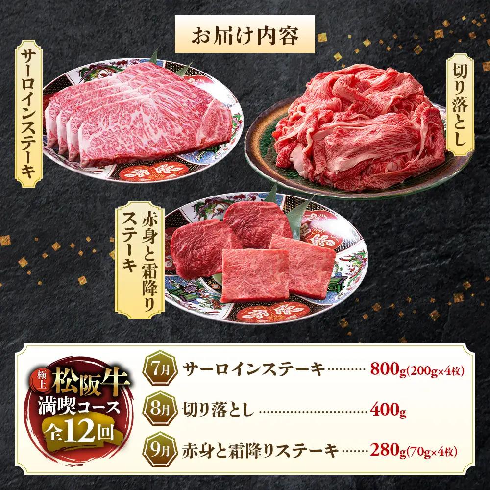 1月開始 松阪牛 定期便 12回 松坂牛