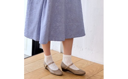 ウェッジストラップパンプス｜オーク 3L(25.5cm) レディース パンプス 3.5cmヒール ウエッジソール 幅広 甲高 外反母趾 ゆったり幅 大人気 靴 お仕事靴