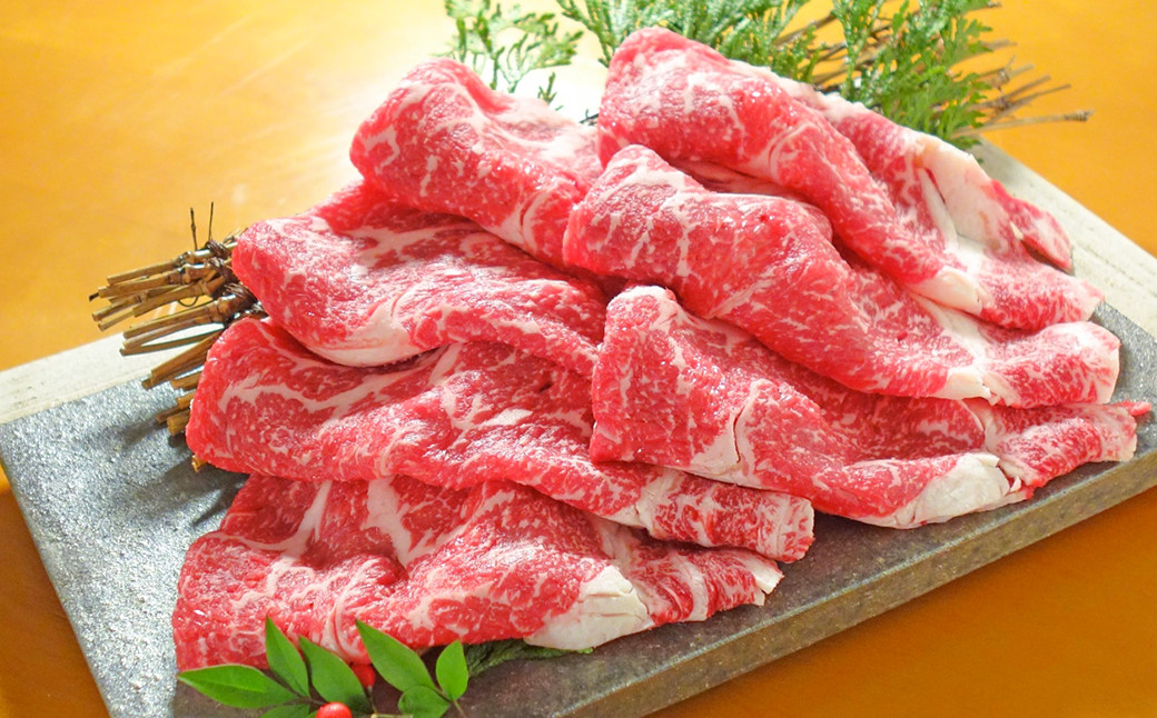 
            あか牛 リブロース スライス 約400g（あか牛リブローススライス 約400g×1パック）肉 お肉 牛肉 和牛 褐毛和種 国産 九州産 冷凍 熊本県 湯前町
          