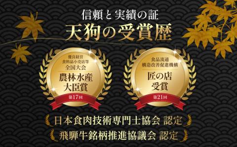 【冷凍】飛騨牛ヒレ・サーロイン・ランプ赤身・本日の希少部位焼肉セット 各340g【11-57】