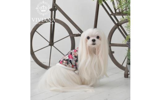 ドッグウェア「VIVIANA」リボン&くま柄タンクトップ