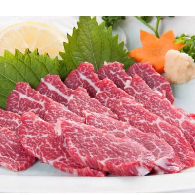 ふるさと納税 錦町 【毎月定期便】【熊本　と畜】馬刺し 貝の身(カイノミ)約300g(錦町)全3回