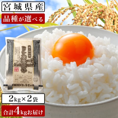 令和5年産 ヨシ腐葉土米 精米4kg(2kg×2袋)ササニシキ