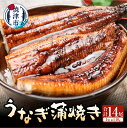 【ふるさと納税】 うなぎ 蒲焼 長焼き 約140g×14本 タレ・山椒付き ギフト プレゼント おかず 魚 冷凍 焼津 a90-001