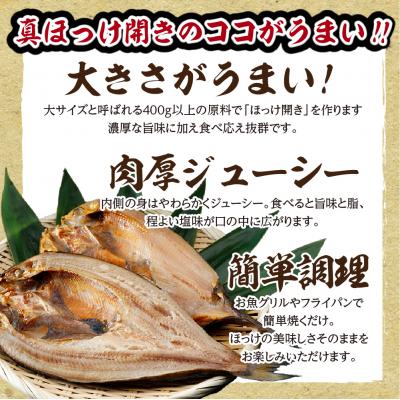 ふるさと納税 むつ市 下北屋　真ほっけ開き　2枚入 |  | 02