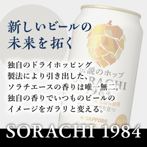 T0111-1005　【定期便5回】サッポロ SORACHI 1984 ソラチ 350ml × 12本