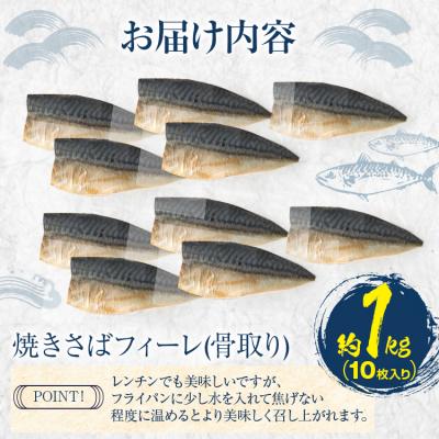ふるさと納税 古賀市 【調理済】塩さば焼きフィーレ(骨取り) |  | 03