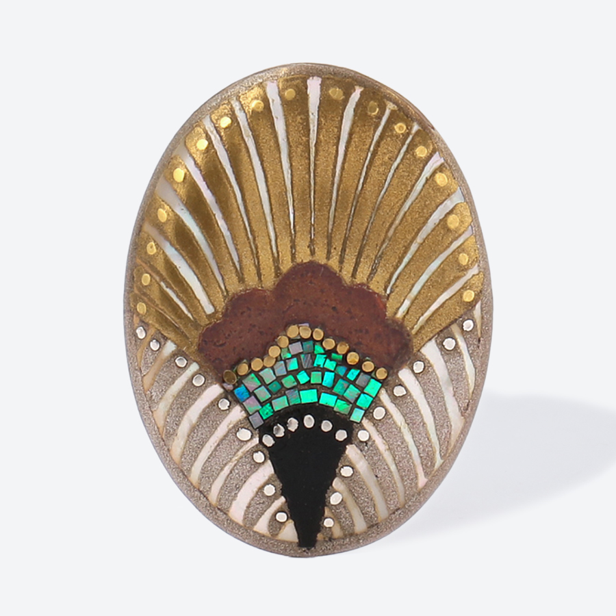 ＜Classic Ko＞Lotus Bloom M brooch