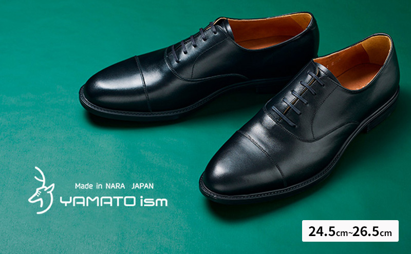 YAMATOism ヤマトイズム 牛革ビジネスシューズ 紳士靴 YAP1000（ブラック）25.5cm【ファッション・靴・シューズ・革製品・革靴】 メンズ 男性 履き心地 日本製 イタリアンレザー 柔らか しっとり 手触り 上品 光沢 耐久性 3E