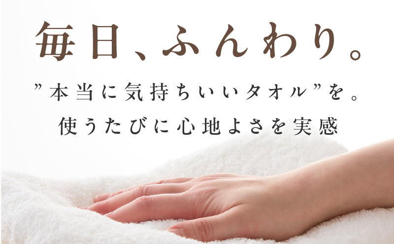 ホワイト＆ナチュラル バスタオル 6枚【ホテル仕様 上質 厚手 吸水性 泉州タオル たおる ギフト 国産】 030D208_イメージ2
