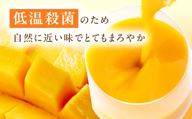 あふれる果実感！ハーフボトル マンゴードリンク 20本セット(300ml×20本)_K021-027
