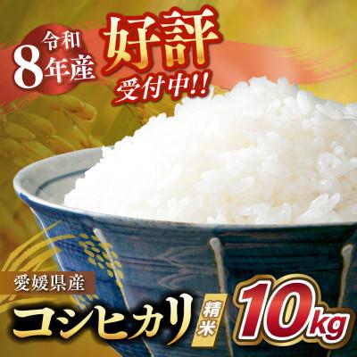 ふるさと納税 鬼北町 令和8年産 愛媛県産 コシヒカリ 10kg(精米)
