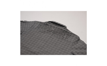 BUNCUREY　ゴルフウェア　半袖ポロシャツ（BM23SS-01-043）グレー／サイズ5