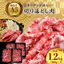 【ふるさと納税】【 A5 ランク 仙台牛 】 牛肉 の 切り落とし 合計1.2kg(300g×4) 小分け で使い勝手も◎_ お肉 肉 焼肉 すき焼き しゃぶしゃぶ 赤身 霜降り 【配送不可地域：離島】【1206298】