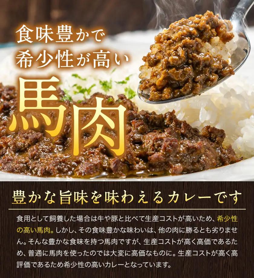 馬肉 カレー キーマカレー 4食入り 180g × 4袋《30日以内に発送予定(土日祝除く)》