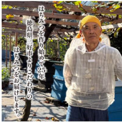ふるさと納税 三好市 《300g》山里の和蜜で作ったクリーミー蜂蜜|(百花蜜)100%使用　希少 |  | 01