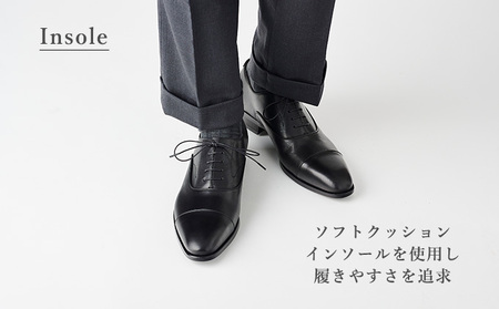 ORIGIO オリジオ 牛革ビジネスシューズ 紳士靴 ORG100（ブラック）【ファッション・靴・シューズ・革製品・革靴】 24.5cm