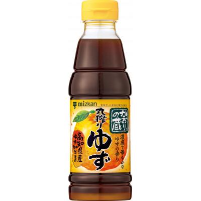 ふるさと納税 枚方市 ミツカン　かおりの蔵　丸搾りゆず　360ML、12本