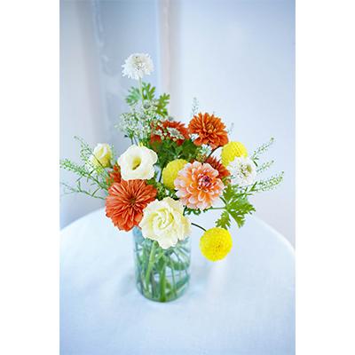 ふるさと納税 芸西村 【毎月定期便】芸西村産季節の生花花束 ブーケL 初回花瓶付 毎回延命剤付 全6回 |  | 02