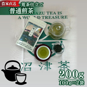 普通煎茶 茶葉 100g 2袋 煎茶 2026年産 静岡 茶葉