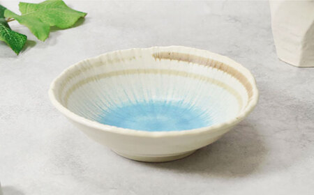 【美濃焼】雫 しずく 彫十草 取鉢 5枚セット【カネ定製陶】[MEI093]