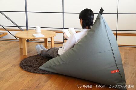 【大東寝具】tetra 8号帆布（ビッグサイズ）【ビーズクッション座椅子】（ベージュ）