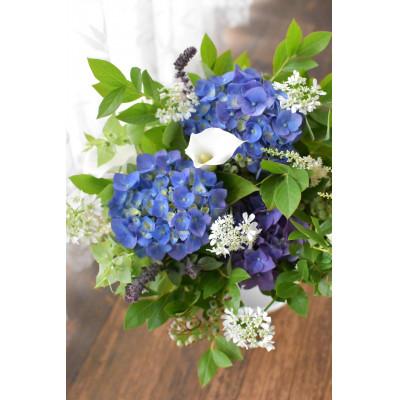 ふるさと納税 八千代市 季節のフラワーブーケ(花束) 〜フレンチスタイル〜