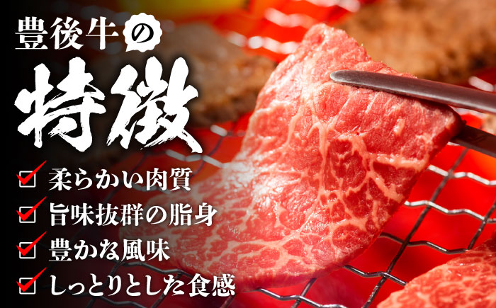 【全6回定期便】おおいた豊後牛 赤身モモ 焼肉用 1kg(500g×2P) 日田市 / 株式会社MEAT PLUS　牛 うし 黒毛和牛 和牛 豊後牛 [AREI096] 【全6回定期便】