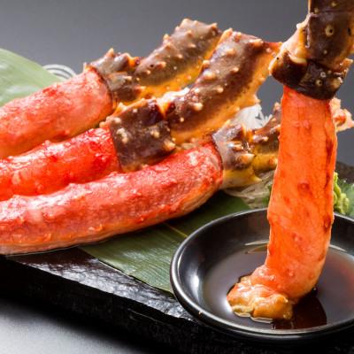 ふるさと納税 小清水町 贅沢二大蟹ポーションセット 総重量2kg【たらば蟹1kg・ズワイ蟹500g×2】