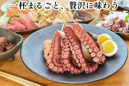 【北海道根室産】柳蛸ボイル8杯(計8.5kg) E-20005