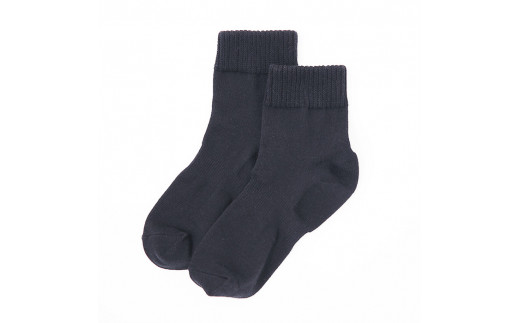 NUKATO かかとケア靴下(21～23cm/23～25cm) 足首ゆったり  鈴木靴下：23～25cm　ブラック