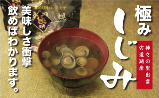 極み！蜆汁（しじみ汁）20食 | しじみ汁 宍道湖産 簡易タイプ みそ汁  具 島根県 出雲市  インスタント 即席
