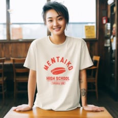 MENTAIKO HIGH SCHOOL Tシャツ(めんたいこハイスクール)Lサイズ