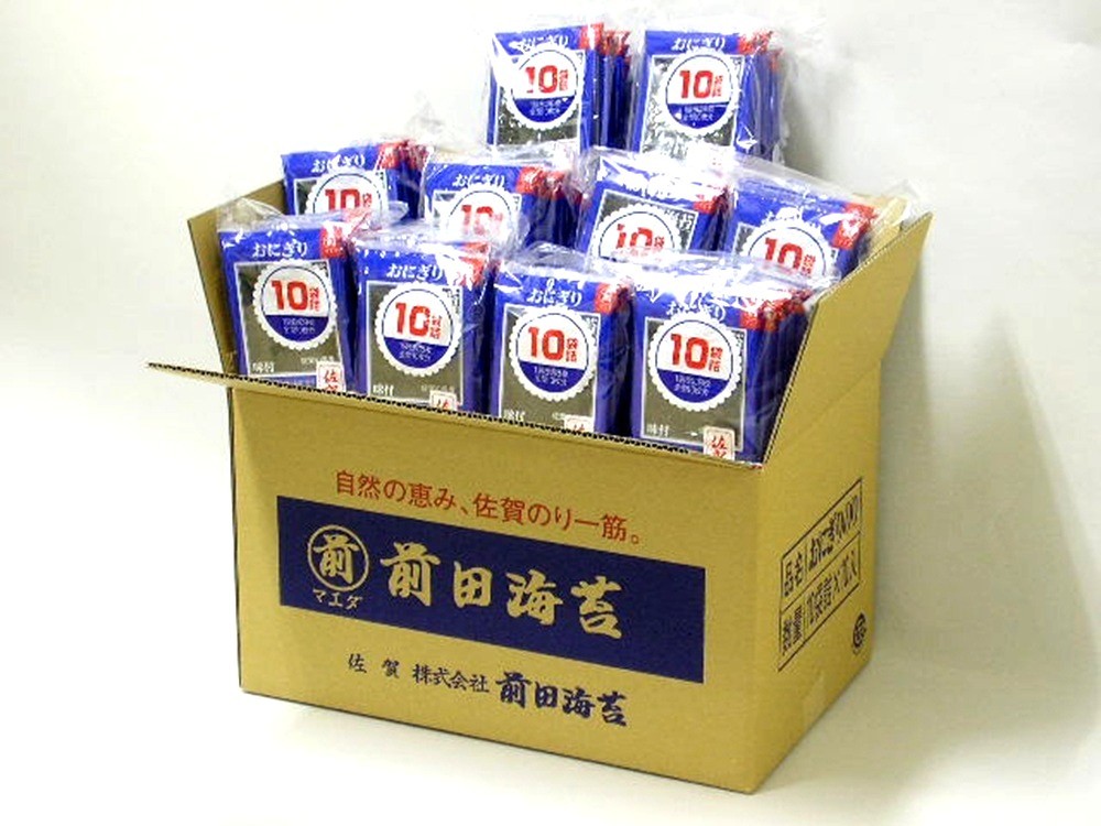 
                  おにぎり海苔(味つけ海苔)１０袋
                