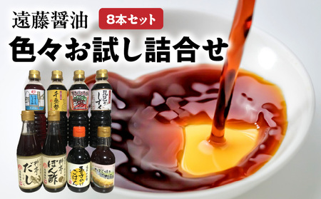 遠藤醤油 色々お試し詰合せ　調味料 醤油 詰合せ 贈答 ギフト BK-0012