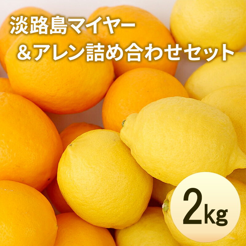 【ふるさと納税】淡路島 マイヤー＆アレン 詰め合わせ セット 2kg レモン 檸檬 れもん 果物 フルーツ 季節の果物 兵庫県 洲本市 淡路島　お届け：2025年10月初旬～2026年4月末