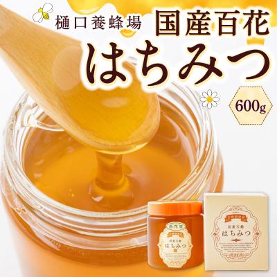 ふるさと納税 うきは市 樋口養蜂場 国産百花はちみつ 600g　 | 