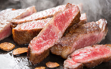 ＜福島牛＞ ステーキ用 サーロイン 800g (200g×4枚) 牛肉 黒毛和牛 国産 和牛  F6Q-102