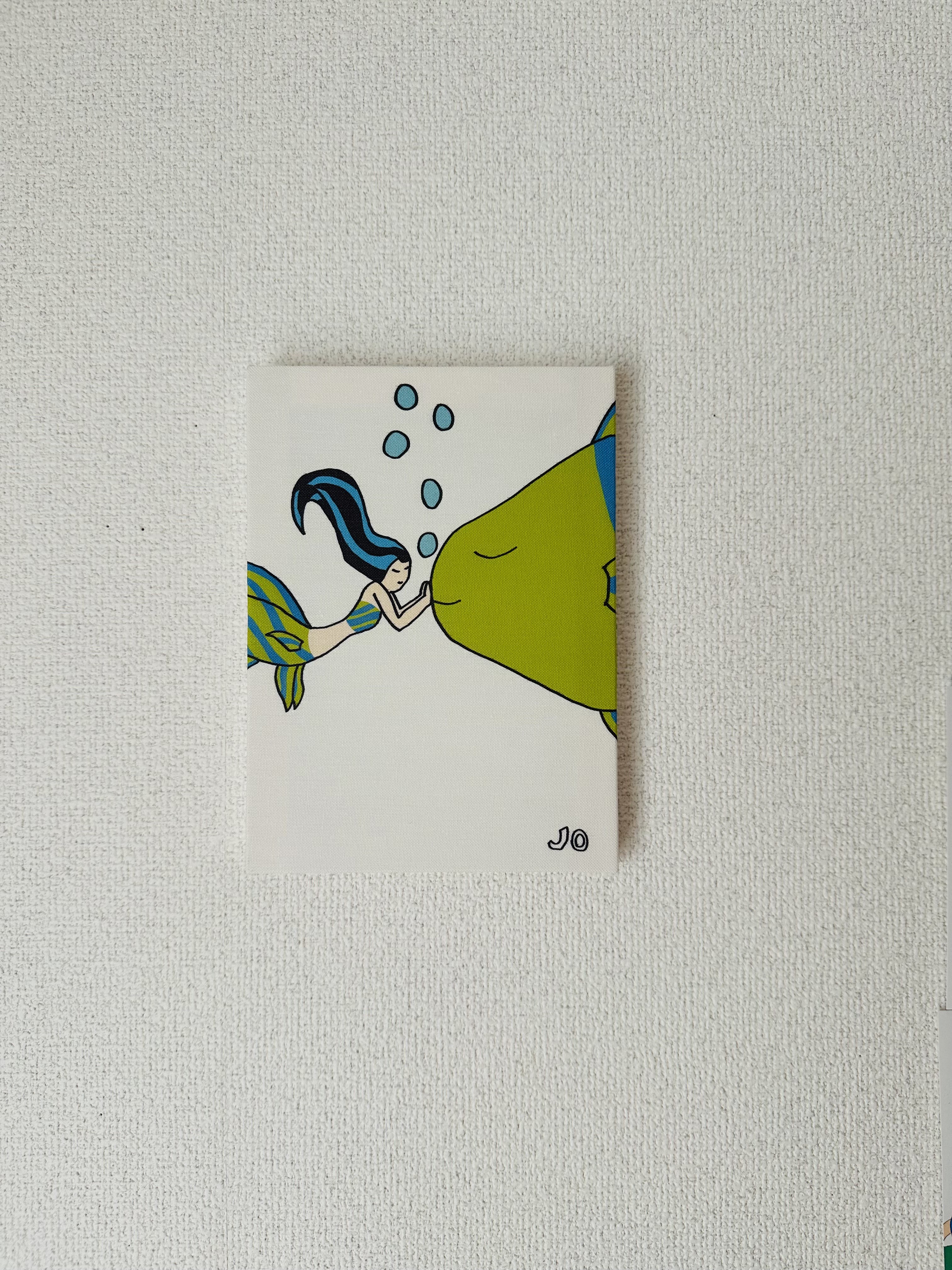 
                  絵画『さかなとにんぎょ　ミニ』
                