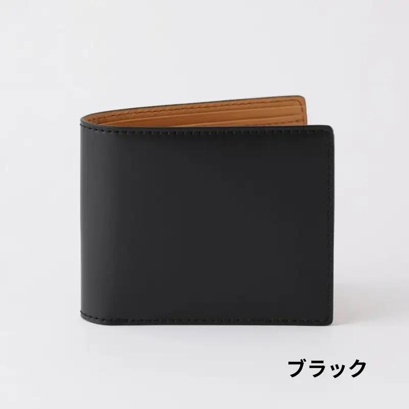 [bell la bell] コードバン 二つ折り財布（カラー：ブラック）_0170-003-T05-1