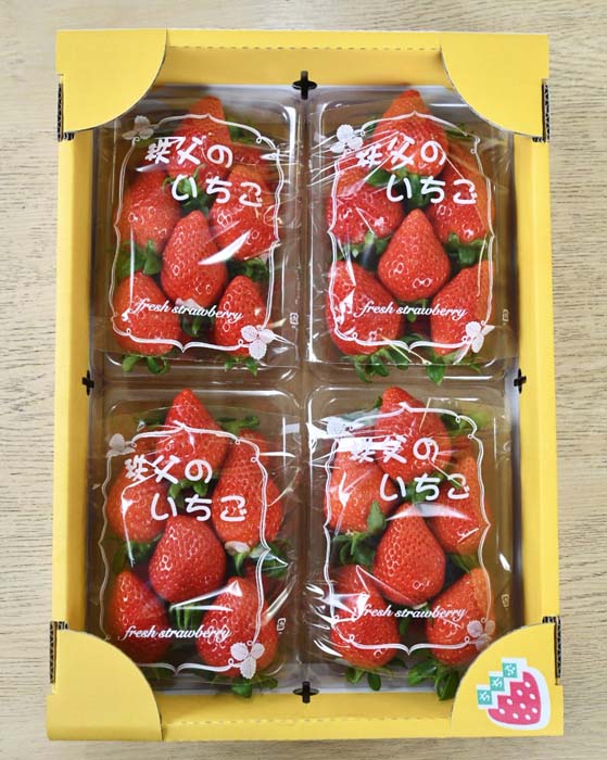 【ふるさと納税】 秩父のやよいひめ　4パック ／ やよいひめ 甘い ジューシー 食べ応え 新鮮 朝食 おやつ 4パック 果物 冷蔵 冷蔵便 農園直送 苺 イチゴ いちご 果物 フルーツ 送料無料 埼玉県 No.214