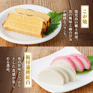 【A10006】《真空パック》老舗の味！さつま揚げ・かまぼこセットH(5種) 鹿児島 さつまあげ さつま揚げ 薩摩揚げ つきあげ 蒲鉾 練り物 ねりもの おかず おつまみ お惣菜 平天 セット 食べ比