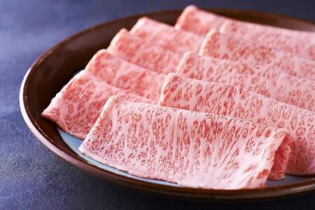 (全10回定期便)【A5～4等級】博多和牛ロースうす切り 1kg