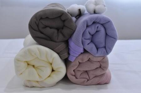 三河木綿　和晒し5重ガーゼケット　大判_イエロー【G0121】