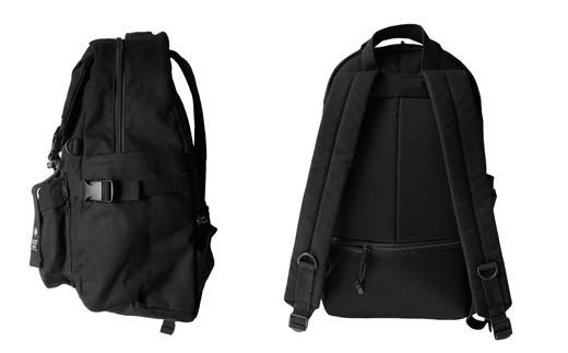 005-143 【ナチュラル】帆布素材お悩み解決10ポケットリュック（背面セキュリティーポケット＆保冷保温ポケット付き）