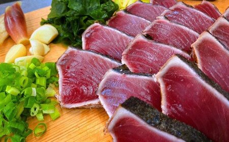 特選土佐の鰹タタキとさしみセット ヤマシン