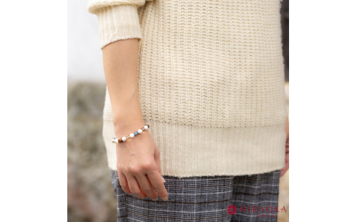 身体健全パワーストーンブレスレット(健康01)･8mm玉 (20.8cm) 20.8cm