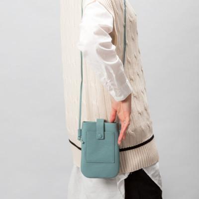 ふるさと納税 豊岡市 豊岡鞄　ミニポシェット　CITG-022　ペールグリーン |  | 03