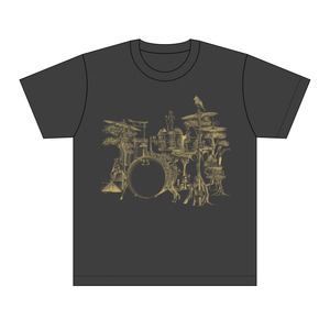 【黒/Lサイズ】JAZZinFUCHUと府中市の協働が奏でるハーモニーTシャツ