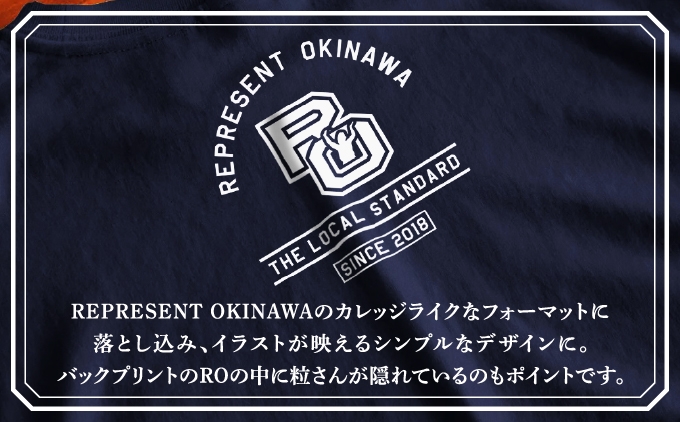 《ふるさと納税限定》粒マスタード安次嶺×REPRESENT OKINAWA コラボレーション Tシャツ | 沖縄県 宜野湾市